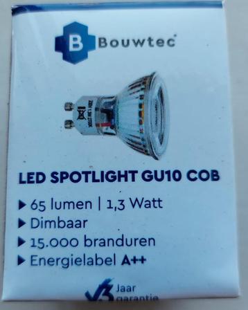Dimbare ledspotjes GU10 beschikbaar voor biedingen