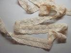 Nr 423 ) AANBIEDING Mooi STRETCH kant huid kleur 10 m 3.50, Verzenden, Nieuw, Kant