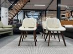 4 Nieuw Willisau Capri eetkamerstoelen leer design stoel, Huis en Inrichting, Stoelen, Wit, Willisau, Nieuw, Leer