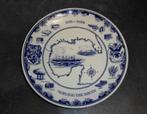 Wandbord Holland-America Line Serving the South 1912 - 1962, Verzenden, Zo goed als nieuw, Motorboot, Overige typen