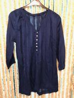 B37 hema blauwe tuniek bloes maat l nieuw, Maat 38/40 (M), Nieuw, Hema, Verzenden