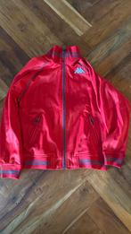 Rood trainingsjack - Maat 128, Ophalen of Verzenden, Zo goed als nieuw, Overige maten, Rood