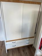 Witte Kewlox kast met hangdeel en 2 lades, Ophalen, Gebruikt, 50 tot 75 cm, 100 tot 150 cm