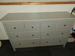 ikea hemnes ladekast grijs, Ophalen, 5 laden of meer, Zo goed als nieuw, Minder dan 100 cm