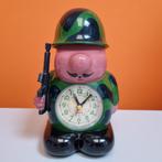 Vintage grappige leger soldaat wekker Quartz, Ophalen of Verzenden, Gebruikt, Digitaal