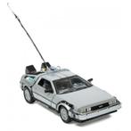 DeLorean Back to the future I uit de film 1985, Hobby en Vrije tijd, Modelauto's | 1:24, Ophalen of Verzenden, Nieuw, Auto, Bburago