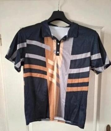 Nieuwe heren polo maat M polyester modern design beschikbaar voor biedingen