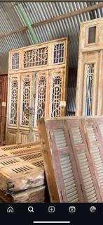 Unieke oude deuren en poorten franse shutters dubelle deuren, Ophalen of Verzenden, Zo goed als nieuw