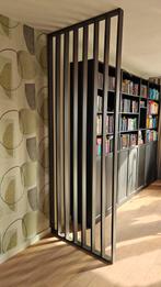 Room divider zwart eiken Karwei 2 stuks, Ophalen, Gebruikt