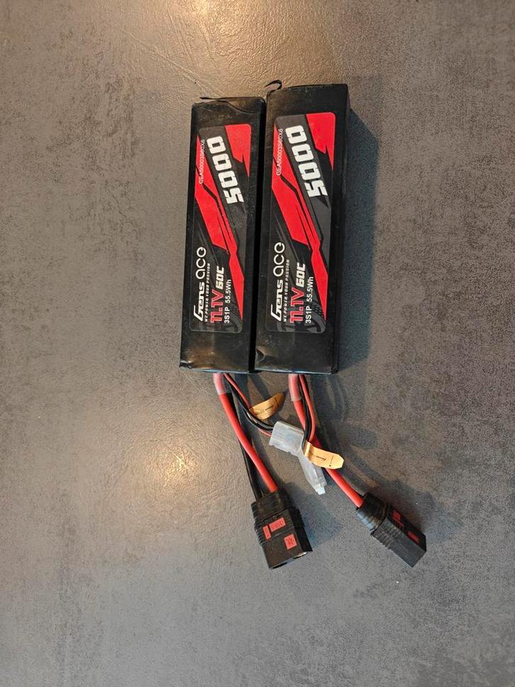 Gens Ace 5000mAh 3S 60C LiPo Accu - Goede Staat, Hobby en Vrije tijd, Modelbouw | Radiografisch | Auto's, Gebruikt, Ophalen of Verzenden