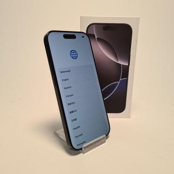 Apple iPhone 16 Pro 128GB | Apple Care tot Januari 2026 beschikbaar voor biedingen