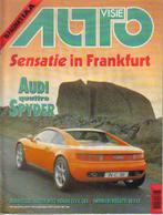 Autovisie 20 1991 : Audi 100 Avant - S4 - Honda Civic CRX, Ophalen of Verzenden, Gelezen, Algemeen