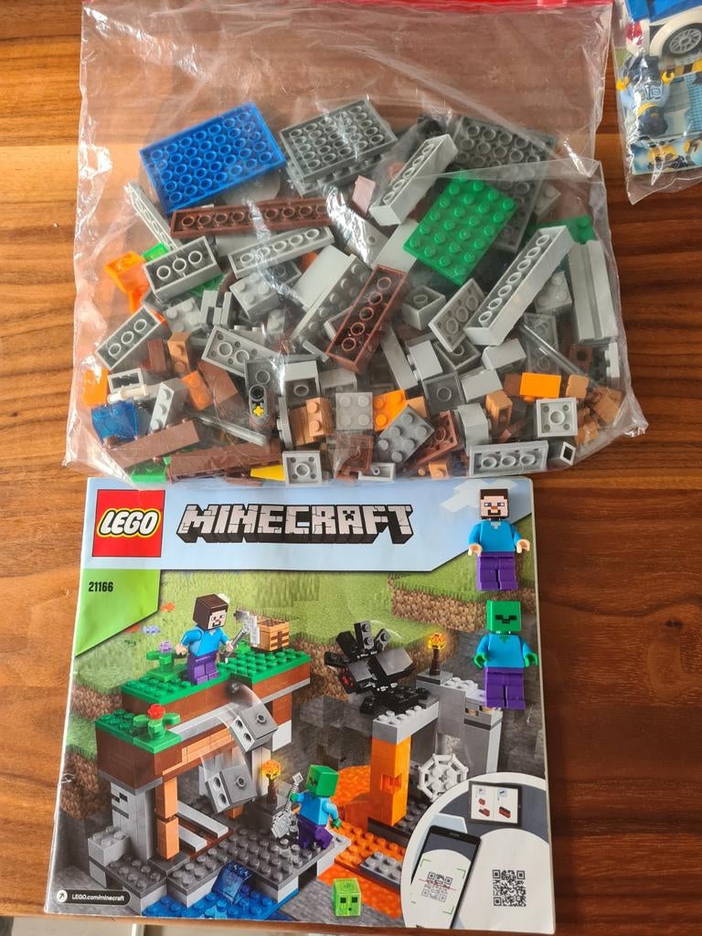 Lego minecraft, Ophalen of Verzenden, Gebruikt, Complete set, Lego