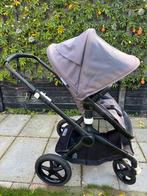 Bugaboo fox 2 blauw grijs + accessoires, Gebruikt, Bugaboo, Verstelbare duwstang, Ophalen