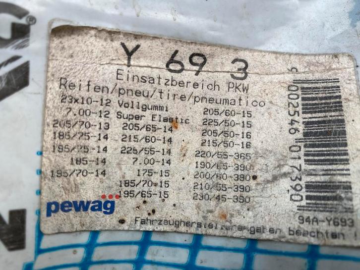 Prewag Sneeuwkettingen Y693 - Diverse Maten, Auto diversen, Sneeuwkettingen, Gebruikt, Ophalen