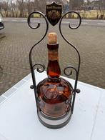Antieke Grand Marnier fles met houder, Antiek en Kunst, Ophalen of Verzenden