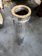 Kachelpijp dubbelwandig RVS, Ophalen, Afvoer, Zo goed als nieuw, Rvs