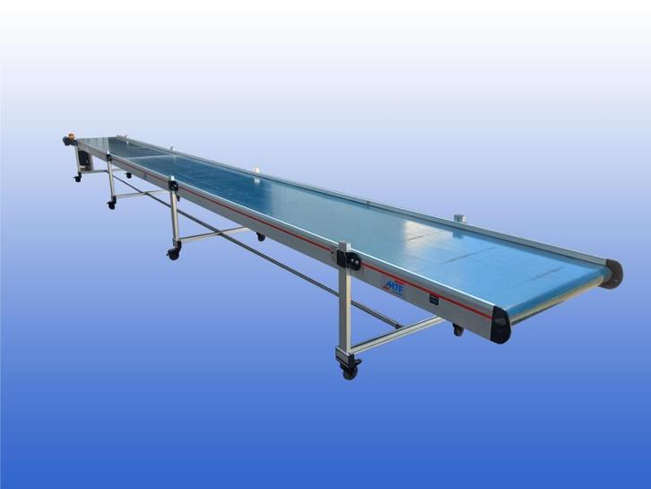 2x transportband 10 meter regelbaar in snelheid op 230 votl, Doe-het-zelf en Verbouw, Gereedschap | Machine-onderdelen en Toebehoren