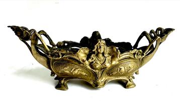 Jugendstil Jardiniere met Binnenbak Art nouveau beschikbaar voor biedingen