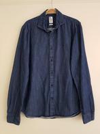Spijkeroverhemd / overhemd heren -- maat M -- WE Blue Ridge, WE, Blauw, Zo goed als nieuw, Halswijdte 39/40 (M)