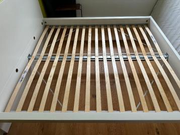 Ikea Malm 2 persoonsbed 180x200 wit - afbeelding 4