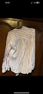 Roze gestreepte blouse, Kleding | Dames, Blouses en Tunieken, Ophalen of Verzenden, Zo goed als nieuw, Maat 38/40 (M), Roze