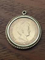 Gouden tientje 1912 in 14 kt gouden hanger. (bd), Postzegels en Munten, Ophalen of Verzenden