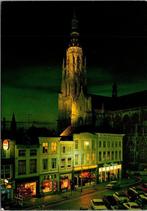 Breda - Grote Markt met toren van de Grote Kerk (1973) 2x