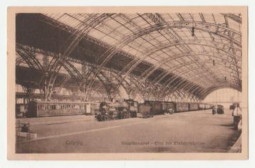 Treinen.  Stations.  Leipzig.   beschikbaar voor biedingen