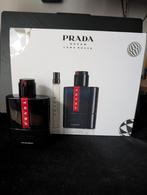 Prada Luna Rossa Ocean EDP 100ML + 15ML, Ophalen of Verzenden, Zo goed als nieuw, Handen en Nagels