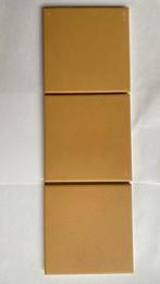 Gele vloertegel 10x10, Doe-het-zelf en Verbouw, Tegels, Ophalen, Keramiek, Nieuw, Minder dan 20 cm