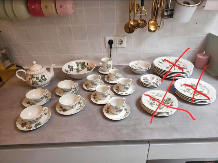 Seltmann Weiden Waldbeere servies, Antiek en Kunst, Antiek | Servies compleet, Ophalen