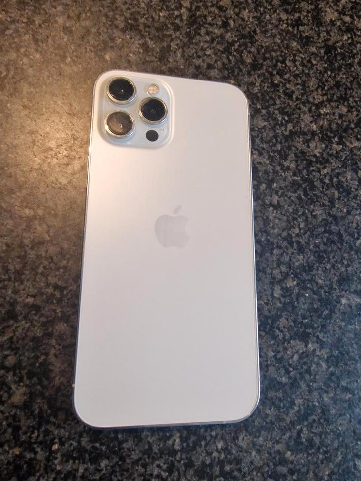 iPhone 12 Pro Max - Wit - Gebruikt, Telecommunicatie, Mobiele telefoons | Apple iPhone, Gebruikt, 128 GB, Zonder abonnement, Zonder simlock