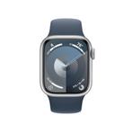 Apple Watch Series 9 - 41mm - Blauwe band, Blauw, Apple Distribution International, IOS, Ophalen of Verzenden