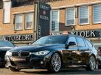 BMW 3 Serie Touring 320d High Exe M-Sport PANO 19 INCH LEDER, Auto's, BMW, Achterwielaandrijving, 4 cilinders, Zwart, Leder