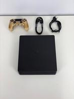 PlayStation 4 Slim CUH-2216B 1TB + 1 Controller + Kabels, Spelcomputers en Games, Spelcomputers | Sony PlayStation 4, Gebruikt