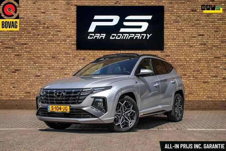 Hyundai Tucson 1.6 T-GDI PHEV, N-line Premium Sky 4WD, NAP, Auto's, Hyundai, Bedrijf, Te koop, Tucson, 360° camera, 4x4, ABS, Adaptive Cruise Control