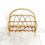 vintage bamboe LECTUURREK rek bohemian boho MCM Deens design, Huis en Inrichting, Woonaccessoires | Krantenbakken en Lectuurbakken