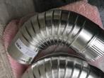 Bocht 90, aluminium, 0.5 mm (120mm), Bochten, Ophalen of Verzenden, Minder dan 2 meter, 80 mm of meer