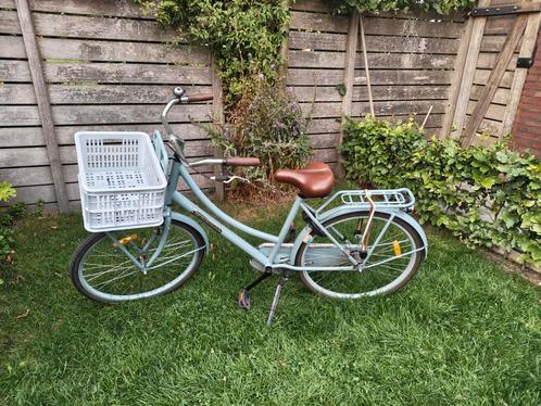 Popal Meisjesfiets met Krat, Fietsen en Brommers, Fietsen | Meisjes, Gebruikt, 26 inch of meer, Handrem, Ophalen