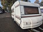 Zo van de plek Hobby 455 prestige 1984 opknapper festival, Caravans en Kamperen, Rondzit, Hobby, 750 - 1000 kg, 4 tot 5 meter