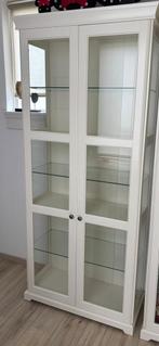 IKEA Liatorp vitrinekasten (3 stuks beschikbaar), Huis en Inrichting, Kasten | Vitrinekasten, Ophalen, Met deur(en), 50 tot 100 cm