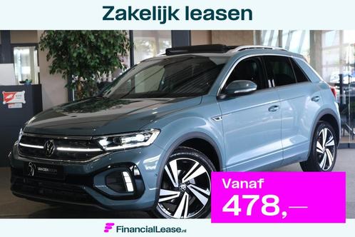 Volkswagen T-Roc 1.5 TSI 3x R-Line DSG Pano Trekhaak Cam Vir, Auto's, Volkswagen, Bedrijf, Lease, Financial lease, T-Roc, ABS