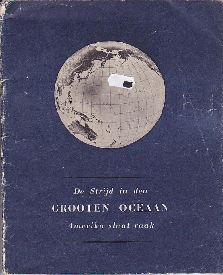 Brochure strijd Amerika slaat raak oorlog, Verzamelen, Militaria | Algemeen, Overige soorten, Boek of Tijdschrift, Amerika, Ophalen of Verzenden