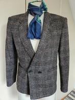 Double-Breasted Vintage Tweed Colbert – Maat 46/48 – €50, Kleding | Heren, Kostuums en Colberts, Overige kleuren, Verzenden, Nieuw