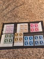 Kaveltje blokken elisabeth 11  1958, Postzegels en Munten, Ophalen of Verzenden