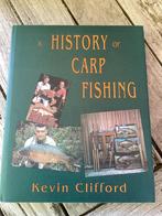 A History of Carp Fishing  van Kevin Clifford  1e druk 1992, Watersport en Boten, Ophalen of Verzenden, Zo goed als nieuw