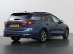 Ford Focus Wagon 1.0 EcoBoost Hybrid ST Line | Winterpakket, Auto's, Stof, Blauw, 155 pk, 3 cilinders