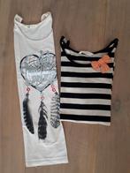 2x meisjes singlet 158-164, Meisje, Gebruikt, Ophalen of Verzenden, Shirt of Longsleeve