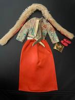 Barbie Mattel vintage Salmon Party Dress# 7843, Ophalen of Verzenden, Zo goed als nieuw